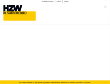 Tablet Screenshot of holzzentrum-westend.de